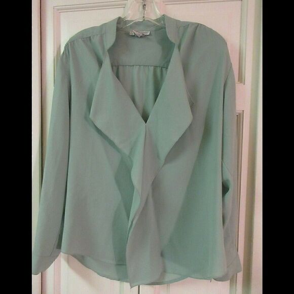 Alberto Makali green blouse size medium - Picture 1 of 4